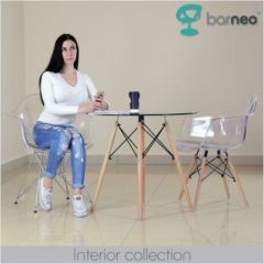 Кресло Barneo N-14 WoodMold прозрачный в Талице - talica.mebel24.online | фото 2