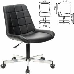 Кресло BRABIX "Deco MG-316" (черное) 532080 в Талице - talica.mebel24.online | фото 2