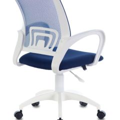 Кресло BRABIX "Fly MG-396W" (белый/темно-синее) 532399 в Талице - talica.mebel24.online | фото 4