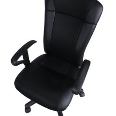 Кресло BRABIX "Optima MG-370" (экокожа/ткань, черное) 531580 в Талице - talica.mebel24.online | фото 5