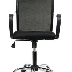 Кресло BRABIX "Spring MG-308" (хром, ткань черная) 531403 в Талице - talica.mebel24.online | фото 3