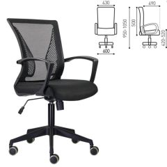 Кресло BRABIX "Wings MG-309" (черное) 532015 в Талице - talica.mebel24.online | фото 2