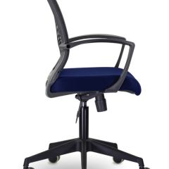 Кресло BRABIX "Wings MG-309", пластик черный, сетка, черное/синее, 532013 в Талице - talica.mebel24.online | фото 2