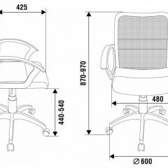 Кресло Бюрократ CH-590/BLACK в Талице - talica.mebel24.online | фото 5