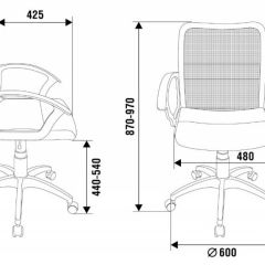 Кресло Бюрократ CH-590SL/BLACK в Талице - talica.mebel24.online | фото 4