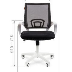Кресло для оператора CHAIRMAN 696 white (ткань TW-10/сетка TW-05) в Талице - talica.mebel24.online | фото 6