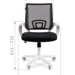 Кресло для оператора CHAIRMAN 696 white (ткань TW-11/сетка TW-01) в Талице - talica.mebel24.online | фото 4