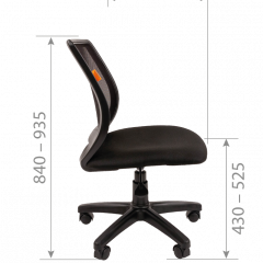Кресло для оператора CHAIRMAN 699 Б/Л (ткань стандарт/сетка TW-01) в Талице - talica.mebel24.online | фото 7