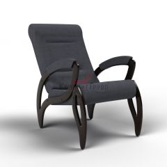 Кресло для отдыха Зельден 20-Т-ГР (тканьвенге) ГРАФИТ в Талице - talica.mebel24.online | фото