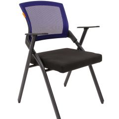 Кресло для посетителей CHAIRMAN NEXX (ткань стандарт черный/сетка DW-61) в Талице - talica.mebel24.online | фото