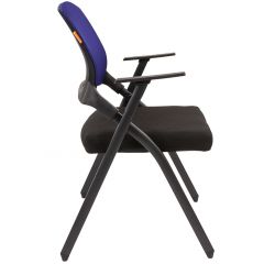 Кресло для посетителей CHAIRMAN NEXX (ткань стандарт черный/сетка DW-61) в Талице - talica.mebel24.online | фото 3
