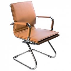 Кресло для посетителя Бюрократ CH-993-Low-V/Camel светло-коричневый в Талице - talica.mebel24.online | фото 1