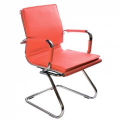 Кресло для посетителя Бюрократ CH-993-Low-V/Red красный в Талице - talica.mebel24.online | фото