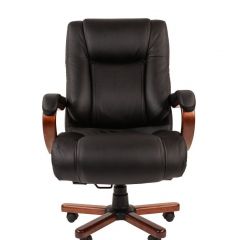 Кресло для руководителя CHAIRMAN  503 (Кожа) Черное в Талице - talica.mebel24.online | фото