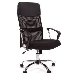 Кресло для руководителя CHAIRMAN 610 N (15-21 черный/сетка черный) в Талице - talica.mebel24.online | фото 1