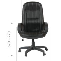 Кресло для руководителя  CHAIRMAN 685 (экокожа черный) в Талице - talica.mebel24.online | фото 5