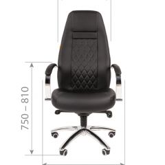 Кресло для руководителя CHAIRMAN 950 (Экокожа) Черное в Талице - talica.mebel24.online | фото 4
