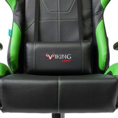 Кресло игровое Бюрократ VIKING 5 AERO LGREEN черный/салатовый в Талице - talica.mebel24.online | фото 7