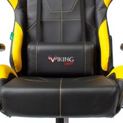 Кресло игровое Бюрократ VIKING 5 AERO YELLOW черный/желтый в Талице - talica.mebel24.online | фото 7