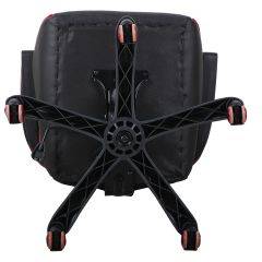 Кресло компьютерное BRABIX Nitro GM-001 (ткань/экокожа) черное, вставки красные (531816) в Талице - talica.mebel24.online | фото