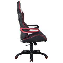 Кресло компьютерное BRABIX Nitro GM-001 (ткань/экокожа) черное, вставки красные (531816) в Талице - talica.mebel24.online | фото 6