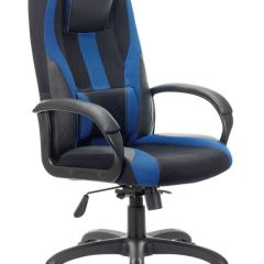Кресло компьютерное BRABIX PREMIUM "Rapid GM-102" (экокожа/ткань, черное/синее) 532106 в Талице - talica.mebel24.online | фото