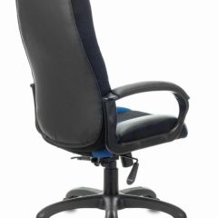 Кресло компьютерное BRABIX PREMIUM "Rapid GM-102" (экокожа/ткань, черное/синее) 532106 в Талице - talica.mebel24.online | фото 4