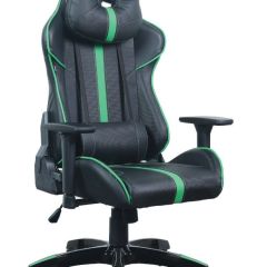 Кресло компьютерное BRABIX "GT Carbon GM-120" (черное/зеленое) 531929 в Талице - talica.mebel24.online | фото