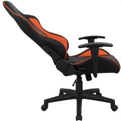 Кресло компьютерное BRABIX "GT Racer GM-100" (черное/оранжевое) 531925 в Талице - talica.mebel24.online | фото 4