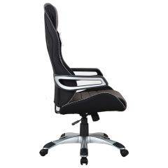 Кресло компьютерное BRABIX Techno GM-002 (ткань) черное/серое, вставки белые (531815) в Талице - talica.mebel24.online | фото 4
