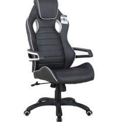 Кресло компьютерное BRABIX Techno Pro GM-003 (экокожа черное/серое, вставки серые) 531814 в Талице - talica.mebel24.online | фото 2