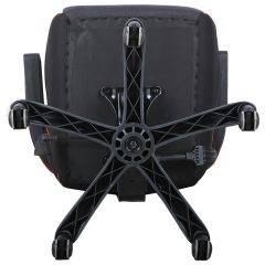 Кресло компьютерное BRABIX Techno Pro GM-003 (ткань черное/серое, вставки оранжевые) 531813 в Талице - talica.mebel24.online | фото 9