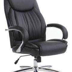 Кресло офисное BRABIX "Advance EX-575" (хром/экокожа/черное) 531825 в Талице - talica.mebel24.online | фото 2