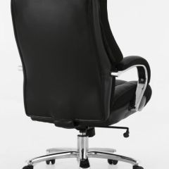Кресло офисное BRABIX PREMIUM "Bomer HD-007" (рециклированная кожа, хром, черное) 531939 в Талице - talica.mebel24.online | фото 4
