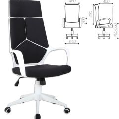 Кресло офисное BRABIX PREMIUM "Prime EX-515" (пластик белый, ткань, черное) 531812 в Талице - talica.mebel24.online | фото 2