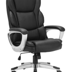 Кресло офисное BRABIX PREMIUM "Rest EX-555" (пружинный блок, экокожа, черное) 531938 в Талице - talica.mebel24.online | фото