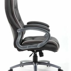 Кресло офисное BRABIX PREMIUM "Strong HD-009" (экокожа черная, ткань серая) 531945 в Талице - talica.mebel24.online | фото 3