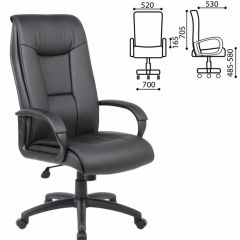 Кресло офисное BRABIX PREMIUM "Work EX-513" (экокожа, черное) 531943 в Талице - talica.mebel24.online | фото 2