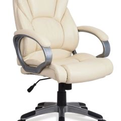 Кресло офисное BRABIX "Eldorado EX-504", экокожа, бежевое, 531167 в Талице - talica.mebel24.online | фото
