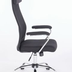 Кресло офисное BRABIX "Flight EX-540" (хром, черное) 531847 в Талице - talica.mebel24.online | фото 3