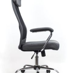 Кресло офисное BRABIX "Flight EX-540" (хром, ткань, сетка, серое) 531848 в Талице - talica.mebel24.online | фото 3