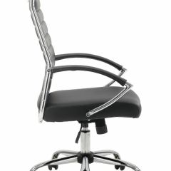 Кресло офисное BRABIX "Style EX-528", экокожа, хром, черное, 531947 в Талице - talica.mebel24.online | фото 3