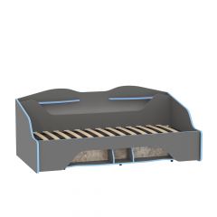 Кровать 11.03 Индиго + орт. основание (900*2000) в Талице - talica.mebel24.online | фото