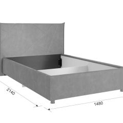 КВЕСТ Каркас кровати 1200 в Талице - talica.mebel24.online | фото 3