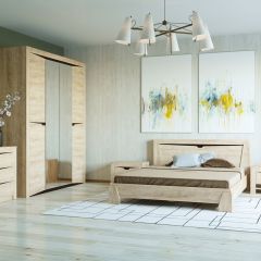 Кровать 1600 (С) с основанием НКМ Версаль-5 секция №3 в Талице - talica.mebel24.online | фото 2