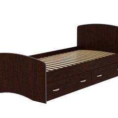 Кровать-6 одинарная с 2-мя ящиками (900*2000) в Талице - talica.mebel24.online | фото 3