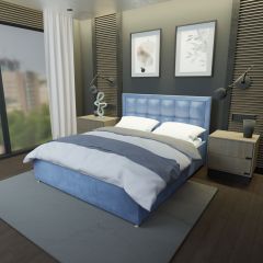 Кровать Адриана Решетка+ПМ (1400) *БЕЗ ДНА в Талице - talica.mebel24.online | фото