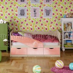 Кровать Бабочки (Розовый металлик) 1800 в Талице - talica.mebel24.online | фото