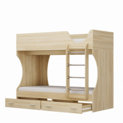 Кровать двухъярусная Д2 New/(дуб сонома) в Талице - talica.mebel24.online | фото 2