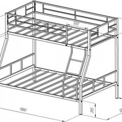 Кровать двухъярусная «Гранада-1» в Талице - talica.mebel24.online | фото 6